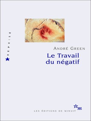 cover image of Le Travail du négatif